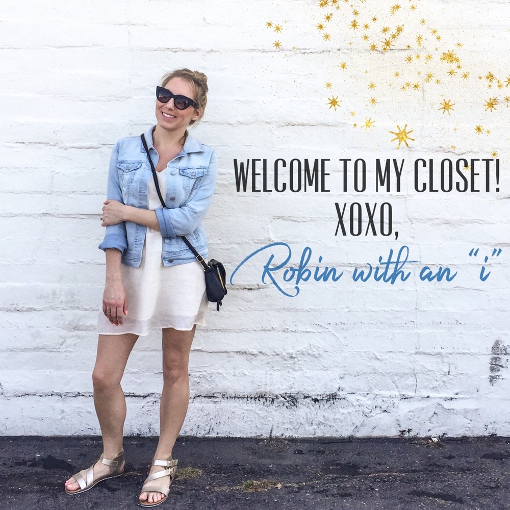 Welcome to my closet, friends!